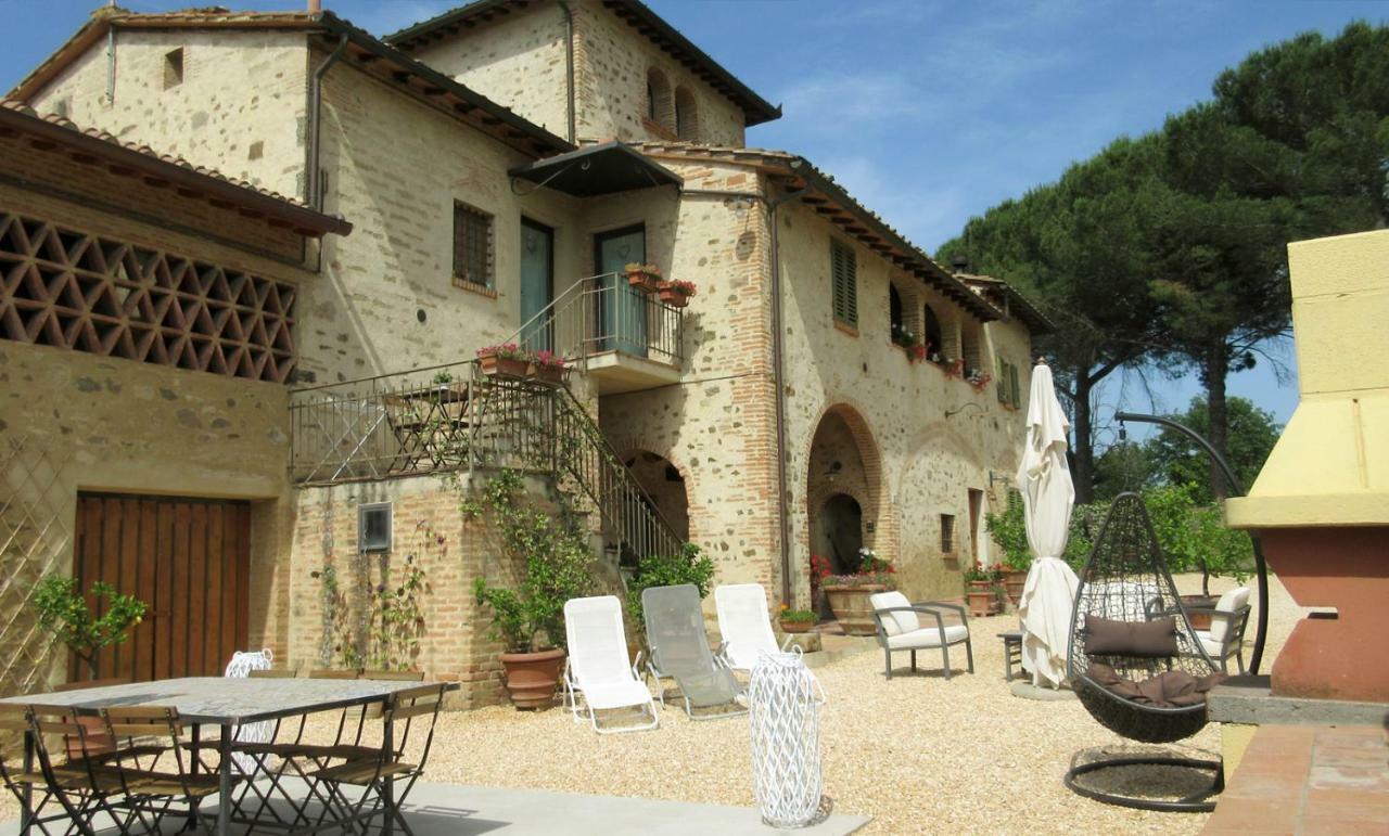 Podere Chiocciola Poggibonsi Bagian luar foto